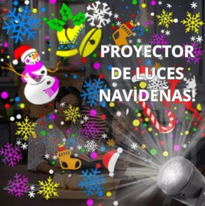 PROYECTOR DE LUCES NAVIDEÑAS