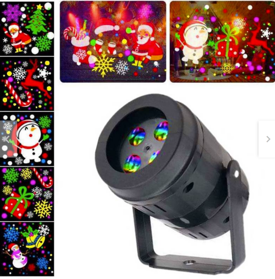 PROYECTOR DE LUCES NAVIDEÑAS